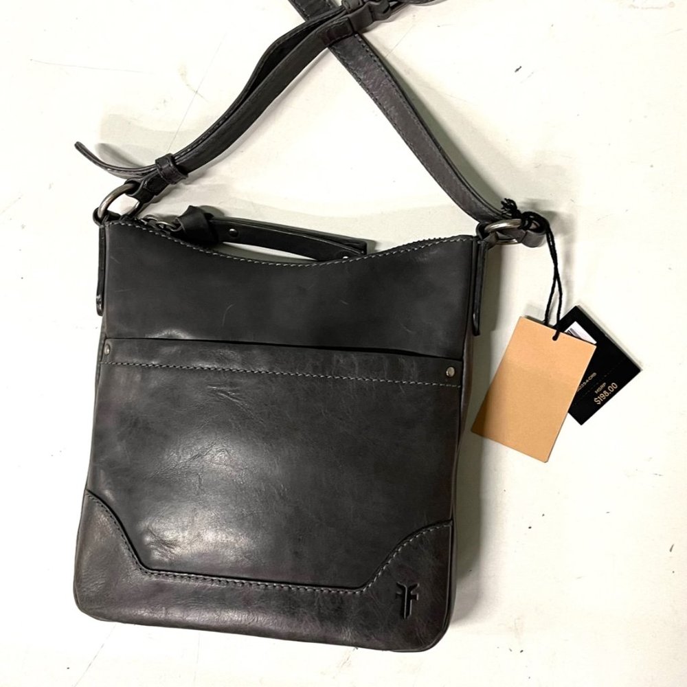 NWT Frye Melissa Swing Pack Bag in Carbon